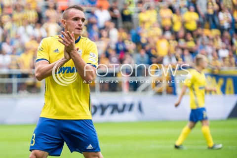  16.07.2017 GDANSK PILKA NOZNA<br />EKSTRAKLASA SEZON 2017/2018<br />MECZ ARKA GDYNIA - SLASK WROCLAW<br />N/Z MARCIN WARCHOLAK<br /> 