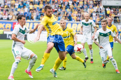  16.07.2017 GDANSK PILKA NOZNA<br />EKSTRAKLASA SEZON 2017/2018<br />MECZ ARKA GDYNIA - SLASK WROCLAW<br />N/Z GRZEGORZ PIESIO<br /> 