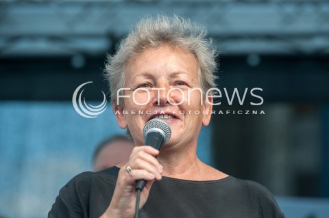  18.07.2017 WARSZAWA<br />MANIFESTACJA OPOZYCJI POD PARLAMENTEM<br />N/Z MONIKA PLATEK<br /> 
