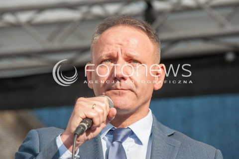  18.07.2017 WARSZAWA<br />MANIFESTACJA OPOZYCJI POD PARLAMENTEM<br />N/Z JACEK PROTASIEWICZ<br /> 