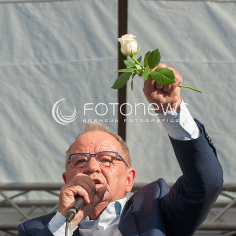  18.07.2017 WARSZAWA<br />MANIFESTACJA OPOZYCJI POD PARLAMENTEM<br />N/Z JERZY FEDOROWICZ<br /> 