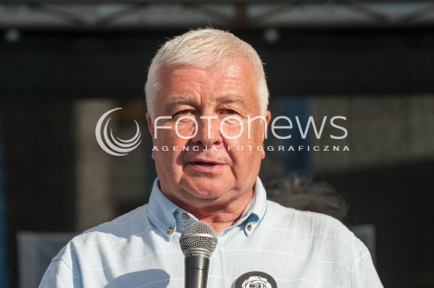  18.07.2017 WARSZAWA<br />MANIFESTACJA OPOZYCJI POD PARLAMENTEM<br />N/Z KRZYSZTOF LOZINSKI<br /> 