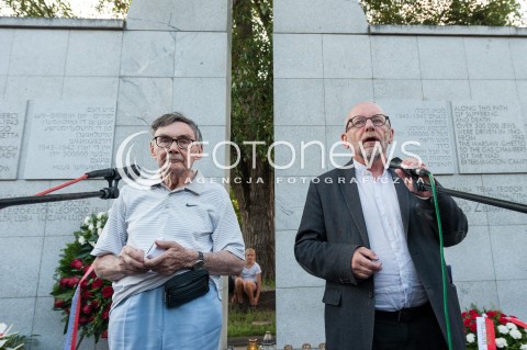  22.07.2017 WARSZAWA<br />MARSZ PAMIECI<br />N/Z PAWEL SPIEWAK MARIAN TURSKI<br /> 