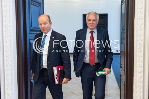  25.07.2017 WARSZAWA <br />POSIEDZENIE RADY MINISTROW <br />N/Z JAROSLAW GOWIN KONSTANTY RADZIWILL<br /> 