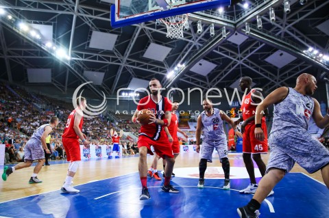  30.07.2017 LODZ MECZ KOSZYKOWKI GORTAT TEAM VS WOJSKO POLSKIE W LODZKIEJ ATLAS ARENIE<br />
N/Z MARCIN GORTAT<br />
 