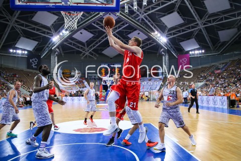  30.07.2017 LODZ MECZ KOSZYKOWKI GORTAT TEAM VS WOJSKO POLSKIE W LODZKIEJ ATLAS ARENIE<br />
N/Z ADAM WALCZYNSKI<br />
 