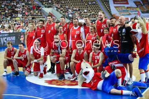  30.07.2017 LODZ MECZ KOSZYKOWKI GORTAT TEAM VS WOJSKO POLSKIE W LODZKIEJ ATLAS ARENIE<br />
N/Z ZESPOL GWIAZD GORTAT TEAM<br />
 
