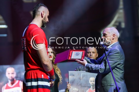  30.07.2017 LODZ MECZ KOSZYKOWKI GORTAT TEAM VS WOJSKO POLSKIE W LODZKIEJ ATLAS ARENIE<br />
N/Z MARCIN GORTAT ANTONI MACIEREWICZ<br />
 