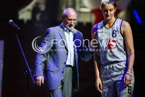  30.07.2017 LODZ MECZ KOSZYKOWKI GORTAT TEAM VS WOJSKO POLSKIE W LODZKIEJ ATLAS ARENIE<br />
N/Z ANTONI MACIEREWICZ<br />
 