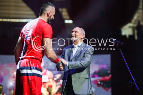  30.07.2017 LODZ MECZ KOSZYKOWKI GORTAT TEAM VS WOJSKO POLSKIE W LODZKIEJ ATLAS ARENIE<br />
N/Z MARCIN GORTAT ANTONI MACIEREWICZ<br />
 