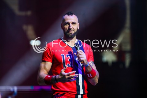  30.07.2017 LODZ MECZ KOSZYKOWKI GORTAT TEAM VS WOJSKO POLSKIE W LODZKIEJ ATLAS ARENIE<br />
N/Z MARCIN GORTAT SYLWETKA<br />
 