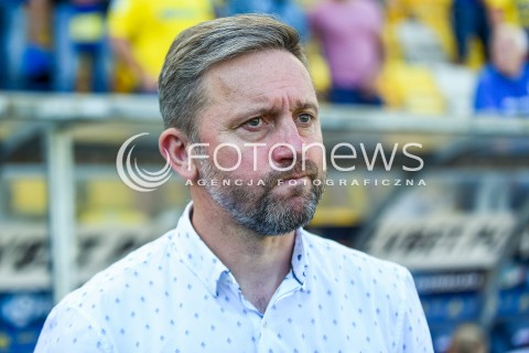  30.07.2017 GDYNIA <br />PILKA NOZNA - EKSTRAKLASA SEZON 2017/2018<br />MECZ ARKA GDYNIA - WISLA PLOCK<br />N/Z JERZY BRZECZEK TRENER<br /> 