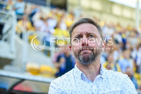  30.07.2017 GDYNIA <br />PILKA NOZNA - EKSTRAKLASA SEZON 2017/2018<br />MECZ ARKA GDYNIA - WISLA PLOCK<br />N/Z JERZY BRZECZEK TRENER<br /> 