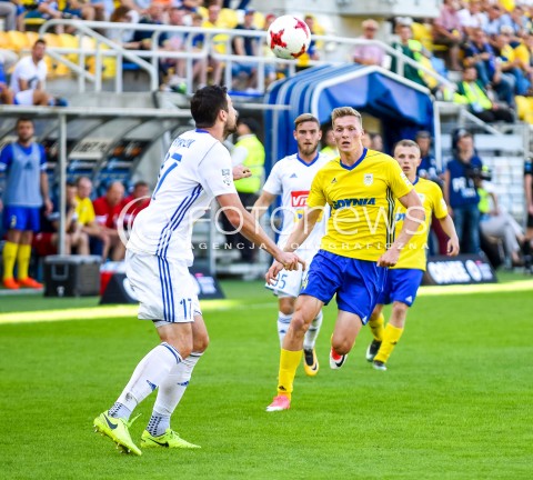  30.07.2017 GDYNIA <br />PILKA NOZNA - EKSTRAKLASA SEZON 2017/2018<br />MECZ ARKA GDYNIA - WISLA PLOCK<br />N/Z MICHAL ZEBRAKOWSKI DAMIAN BYRTEK<br /> 