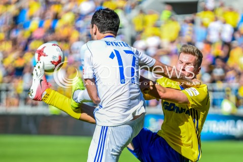  30.07.2017 GDYNIA <br />PILKA NOZNA - EKSTRAKLASA SEZON 2017/2018<br />MECZ ARKA GDYNIA - WISLA PLOCK<br />N/Z MICHAL ZEBRAKOWSKI DAMIAN BYRTEK<br /> 