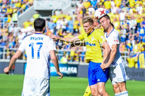  30.07.2017 GDYNIA <br />PILKA NOZNA - EKSTRAKLASA SEZON 2017/2018<br />MECZ ARKA GDYNIA - WISLA PLOCK<br />N/Z DAMIAN BYRTEK MICHAL ZEBRAKOWSKI<br /> 
