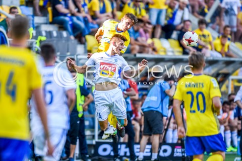 30.07.2017 GDYNIA <br />PILKA NOZNA - EKSTRAKLASA SEZON 2017/2018<br />MECZ ARKA GDYNIA - WISLA PLOCK<br />N/Z ADAM DZWIGALA DAMIAN ZBOZIEN<br /> 