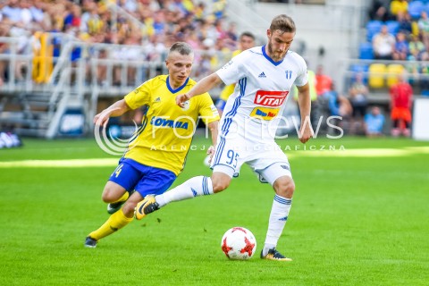  30.07.2017 GDYNIA <br />PILKA NOZNA - EKSTRAKLASA SEZON 2017/2018<br />MECZ ARKA GDYNIA - WISLA PLOCK<br />N/Z PATRYK KUN PATRYK STEPINSKI<br /> 