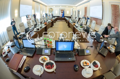  31.07.2017 WARSZAWA<br />POSIEDZENIE RADY MINISTROW<br />N/Z SALA PLENARNA WIDOK VIEW<br /> 