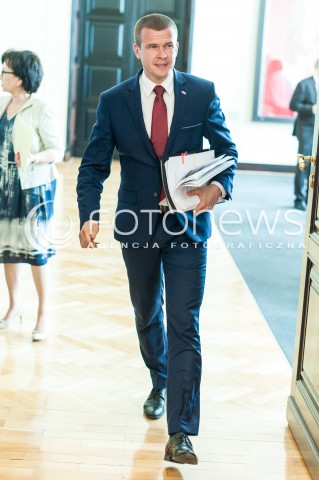  31.07.2017 WARSZAWA<br />POSIEDZENIE RADY MINISTROW<br />N/Z WITOLD BANKA<br /> 