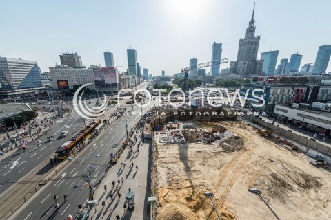  !!! 100 ZL ZA ZDJECIE DO INTERNETU !!!<br />01.08.2017 WARSZAWA<br />GODZINA W - ROCZNICA POWSTANIA WARSZAWSKIEGO<br />N/Z MIEJSCE WYDARZENIA BUDOWA ROTUNDY<br /> 