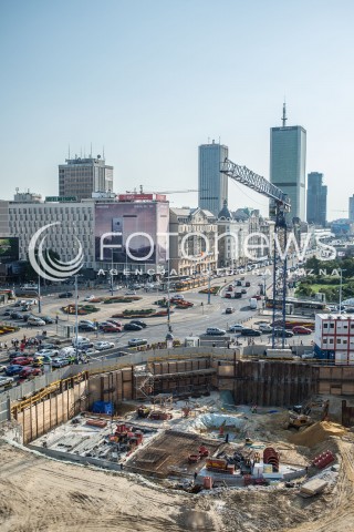  !!! 100 ZL ZA ZDJECIE DO INTERNETU !!!<br />01.08.2017 WARSZAWA<br />GODZINA W - ROCZNICA POWSTANIA WARSZAWSKIEGO<br />N/Z BUDOWA ROTUNDY<br /> 