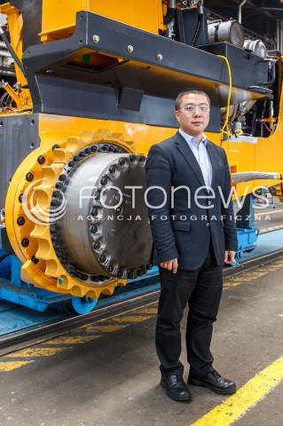  01.08.2017 STALOWA WOLA <br />HOU YUBO - PREZES FIRMY LIUGONG DRESSTA MACHINERY<br />N/Z HOU YUBO<br /> 