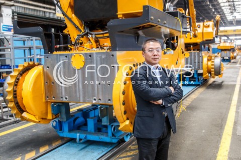  01.08.2017 STALOWA WOLA <br />HOU YUBO - PREZES FIRMY LIUGONG DRESSTA MACHINERY<br />N/Z HOU YUBO<br /> 