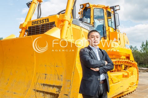  01.08.2017 STALOWA WOLA <br />HOU YUBO - PREZES FIRMY LIUGONG DRESSTA MACHINERY<br />N/Z HOU YUBO<br /> 