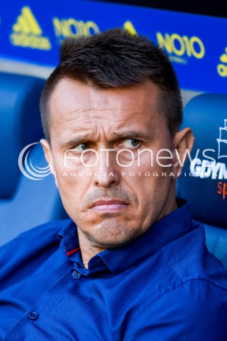  07.08.2017 GDYNIA <br />PILKA NOZNA - EKSTRAKLASA SEZON 2017/2018<br />MECZ ARKA GDYNIA - KORONA KIELCE<br />N/Z LESZEK OJRZYNSKI<br /> 