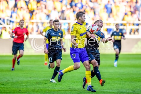  07.08.2017 GDYNIA <br />PILKA NOZNA - EKSTRAKLASA SEZON 2017/2018<br />MECZ ARKA GDYNIA - KORONA KIELCE<br />N/Z MICHAL MARCJANIK MACIEJ GORSKI<br /> 