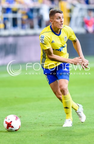  07.08.2017 GDYNIA <br />PILKA NOZNA - EKSTRAKLASA SEZON 2017/2018<br />MECZ ARKA GDYNIA - KORONA KIELCE<br />N/Z DAMIAN ZBOZIEN<br /> 