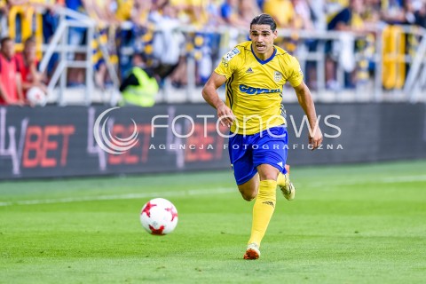  07.08.2017 GDYNIA <br />PILKA NOZNA - EKSTRAKLASA SEZON 2017/2018<br />MECZ ARKA GDYNIA - KORONA KIELCE<br />N/Z RUBEN JURADO<br /> 