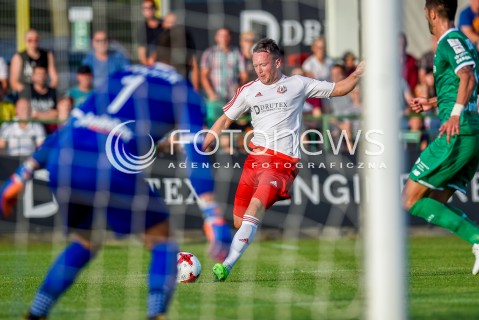  09.08.2017 BYTOW <br />PILKA NOZNA - 1/16 PUCHARU POLSKI<br />MECZ DRUTEX-BYTOVIA BYTOW - LECHIA GDANSK<br />N/Z DUSAN KUCIAK SEBASTIAN KAMINSKI<br /> 