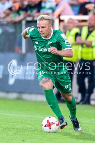  09.08.2017 BYTOW <br />PILKA NOZNA - 1/16 PUCHARU POLSKI<br />MECZ DRUTEX-BYTOVIA BYTOW - LECHIA GDANSK<br />N/Z DANIEL LUKASIK<br /> 