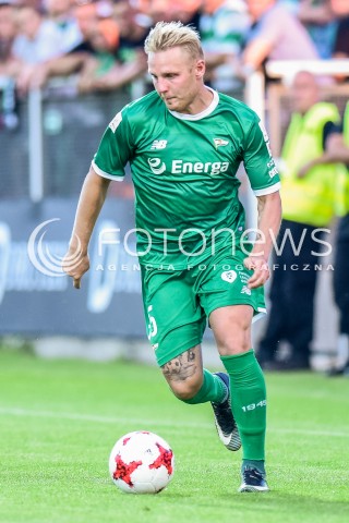 09.08.2017 BYTOW <br />PILKA NOZNA - 1/16 PUCHARU POLSKI<br />MECZ DRUTEX-BYTOVIA BYTOW - LECHIA GDANSK<br />N/Z DANIEL LUKASIK<br /> 