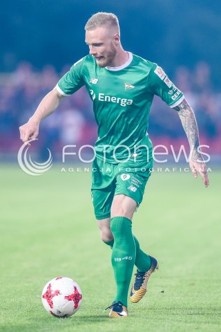  09.08.2017 BYTOW <br />PILKA NOZNA - 1/16 PUCHARU POLSKI<br />MECZ DRUTEX-BYTOVIA BYTOW - LECHIA GDANSK<br />N/Z MATEUSZ LEWANDOWSKI<br /> 