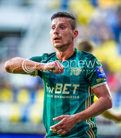  10.08.2017 GDYNIA <br />PILKA NOZNA - 1/16 PUCHARU POLSKI<br />MECZ ARKA GDYNIA - SLASK WROCLAW<br />N/Z ARKADIUSZ PIECH<br /> 