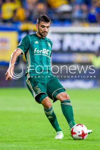  10.08.2017 GDYNIA <br />PILKA NOZNA - 1/16 PUCHARU POLSKI<br />MECZ ARKA GDYNIA - SLASK WROCLAW<br />N/Z AUGUSTO PEREIRA<br /> 