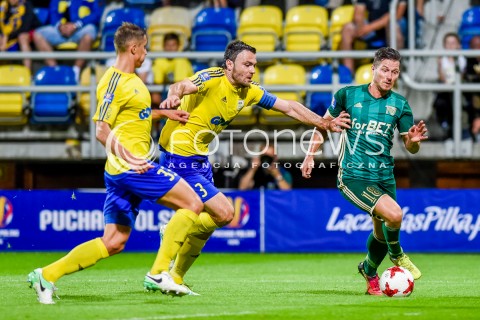  10.08.2017 GDYNIA <br />PILKA NOZNA - 1/16 PUCHARU POLSKI<br />MECZ ARKA GDYNIA - SLASK WROCLAW<br />N/Z DAMIAN ZBOZIEN<br /> 