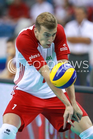  11.08.2017 KRAKOW (TAURON ARENA) <br />XV MEMORIAL HUBERTA JERZEGO WAGNERA <br />MECZ POLSKA - FRANCJA ( MATCH POLAND - FRANCE ) <br />N/Z ARTUR SZALPUK SYLWETKA <br /> 