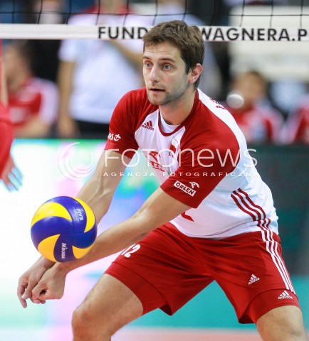  11.08.2017 KRAKOW (TAURON ARENA) <br />XV MEMORIAL HUBERTA JERZEGO WAGNERA <br />MECZ POLSKA - FRANCJA ( MATCH POLAND - FRANCE ) <br />N/Z GRZEGORZ LOMACZ SYLWETKA <br /> 