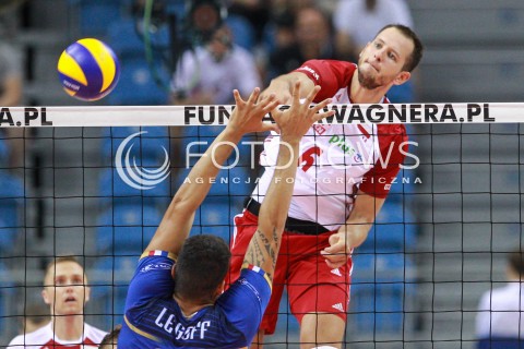  11.08.2017 KRAKOW (TAURON ARENA) <br />XV MEMORIAL HUBERTA JERZEGO WAGNERA <br />MECZ POLSKA - FRANCJA ( MATCH POLAND - FRANCE ) <br />N/Z BARTOSZ KUREK <br /> 