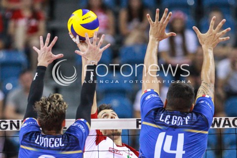  11.08.2017 KRAKOW (TAURON ARENA) <br />XV MEMORIAL HUBERTA JERZEGO WAGNERA <br />MECZ POLSKA - FRANCJA ( MATCH POLAND - FRANCE ) <br />N/Z FABIAN DRZYZGA <br /> 