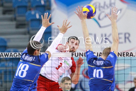  11.08.2017 KRAKOW (TAURON ARENA) <br />XV MEMORIAL HUBERTA JERZEGO WAGNERA <br />MECZ POLSKA - FRANCJA ( MATCH POLAND - FRANCE ) <br />N/Z DAWID KONARSKI <br /> 