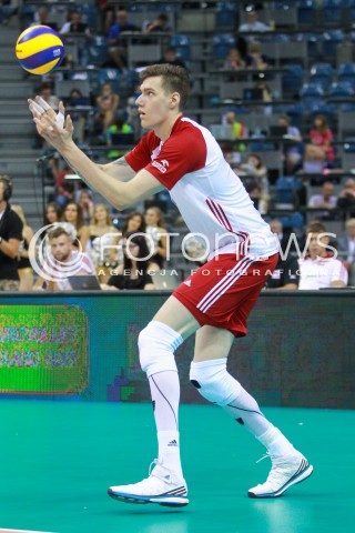  11.08.2017 KRAKOW (TAURON ARENA) <br />XV MEMORIAL HUBERTA JERZEGO WAGNERA <br />MECZ POLSKA - FRANCJA ( MATCH POLAND - FRANCE ) <br />N/Z BARTLOMIEJ LEMANSKI SYLWETKA <br /> 