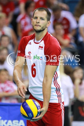  11.08.2017 KRAKOW (TAURON ARENA) <br />XV MEMORIAL HUBERTA JERZEGO WAGNERA <br />MECZ POLSKA - FRANCJA ( MATCH POLAND - FRANCE ) <br />N/Z BARTOSZ KUREK SYLWETKA <br /> 