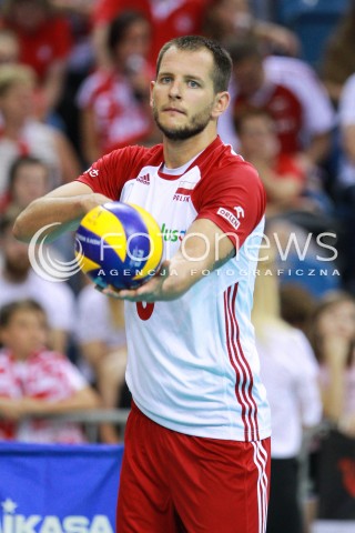  11.08.2017 KRAKOW (TAURON ARENA) <br />XV MEMORIAL HUBERTA JERZEGO WAGNERA <br />MECZ POLSKA - FRANCJA ( MATCH POLAND - FRANCE ) <br />N/Z BARTOSZ KUREK SYLWETKA <br /> 