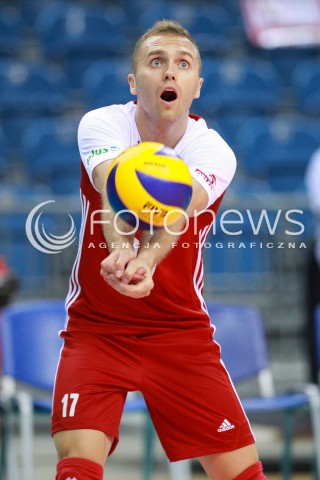  11.08.2017 KRAKOW (TAURON ARENA) <br />XV MEMORIAL HUBERTA JERZEGO WAGNERA <br />MECZ POLSKA - FRANCJA ( MATCH POLAND - FRANCE ) <br />N/Z PAWEL ZATORSKI SYLWETKA <br /> 