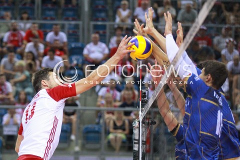  11.08.2017 KRAKOW (TAURON ARENA) <br />XV MEMORIAL HUBERTA JERZEGO WAGNERA <br />MECZ POLSKA - FRANCJA ( MATCH POLAND - FRANCE ) <br />N/Z MICHAL KUBIAK <br /> 